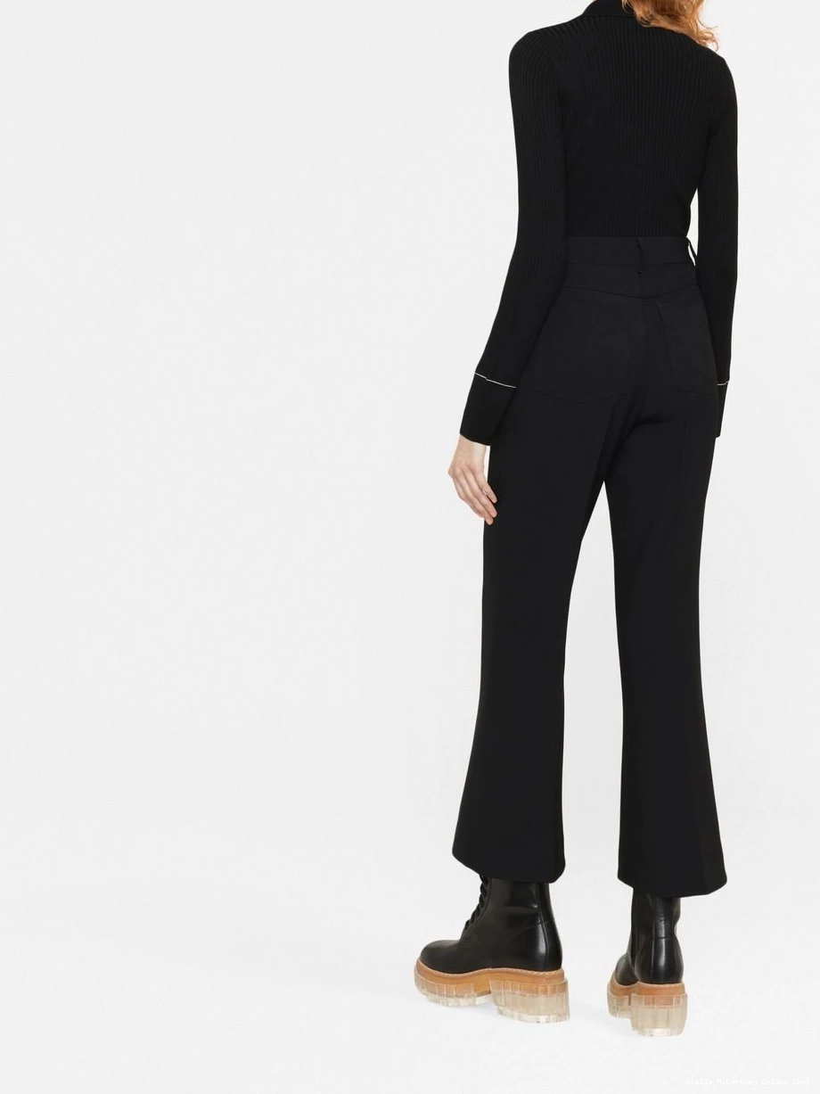 Affordable cropped Stella bootcut McCartney trousers Women 0329